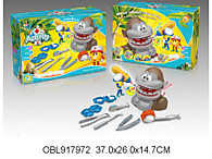 пластилин набор с формочками(тесто для лепки) зубной врач № DR002 / Код 115051