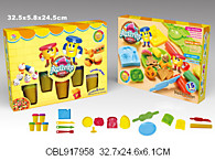 пластилин набор с формочками(тесто для лепки) здоровый завтрак № 9288 / Код 115056