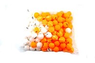 шарики теннис настольный 40 мм 144 шт/пакет 2 цвета № N-1 / Код 113639